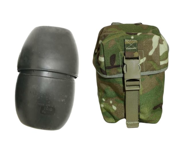 British Army Surplus 58 Pattern Water Bottle in UGL MTP Pouch