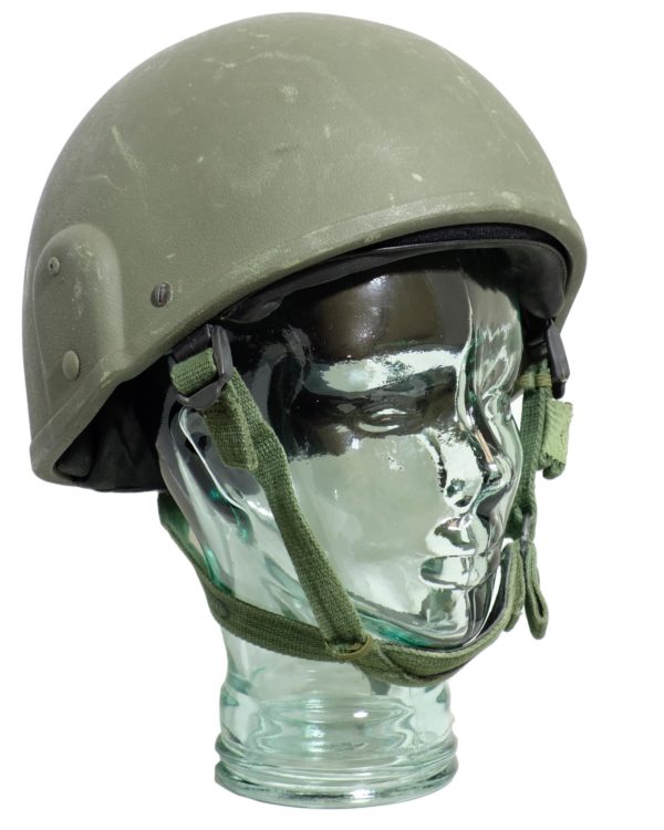Genuine British Army Surplus MK6 VI Combat Helmet Olive Green