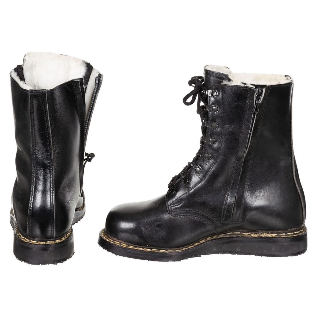 German Army Surplus Air Force Flight Boots Wool Lined Surplus & Lost