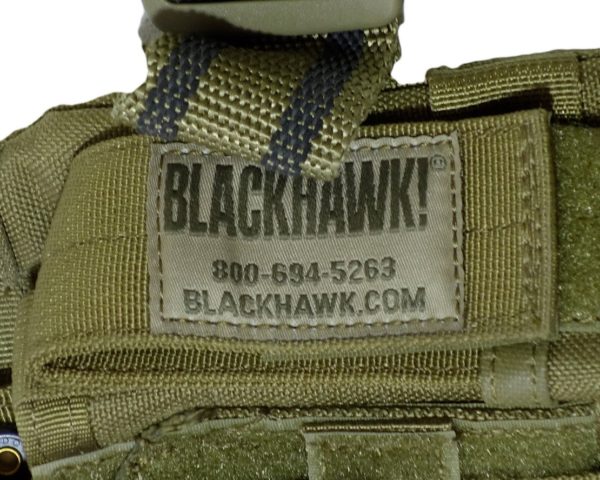 British army surplus BLACKHAWK drop leg holster / platform - coyote tan - Image 3