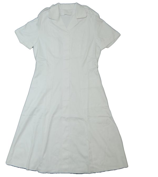 British Army Surplus White Ward / Nurses Uniform Gown