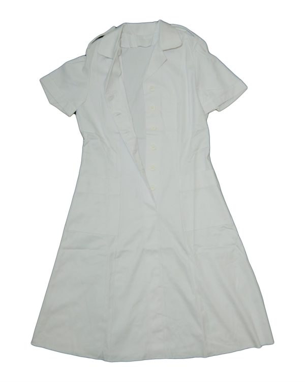 British Army Surplus White Ward / Nurses Uniform Gown - Image 2
