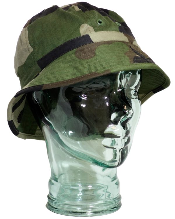 French army surplus woodland camouflage bush boonie hat