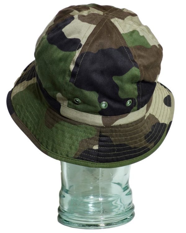 French army surplus woodland camouflage bush boonie hat - Image 2