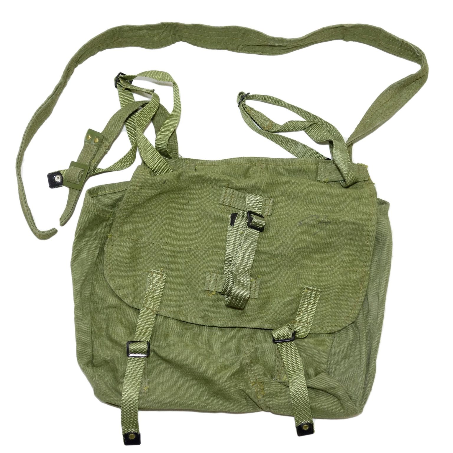 Romanian Army Surplus Canvas Olive Bread Bag Shoulder Bag Surplus & Lost