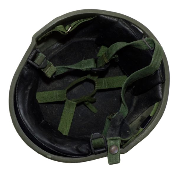 Genuine British Army Surplus MK6 VI Combat Helmet Olive Green With MTP Helmet Cover - Image 2