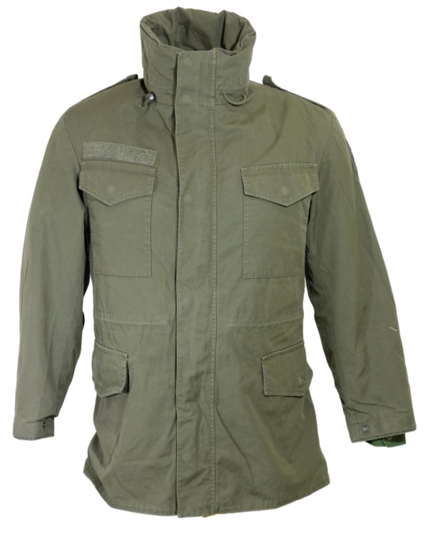 Austrian Army Surplus Wet Weather Parka Jacket Hooded