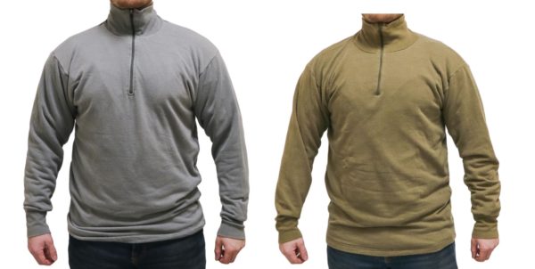 Dutch army surplus base layer ( pcs ) roll neck norgi shirt