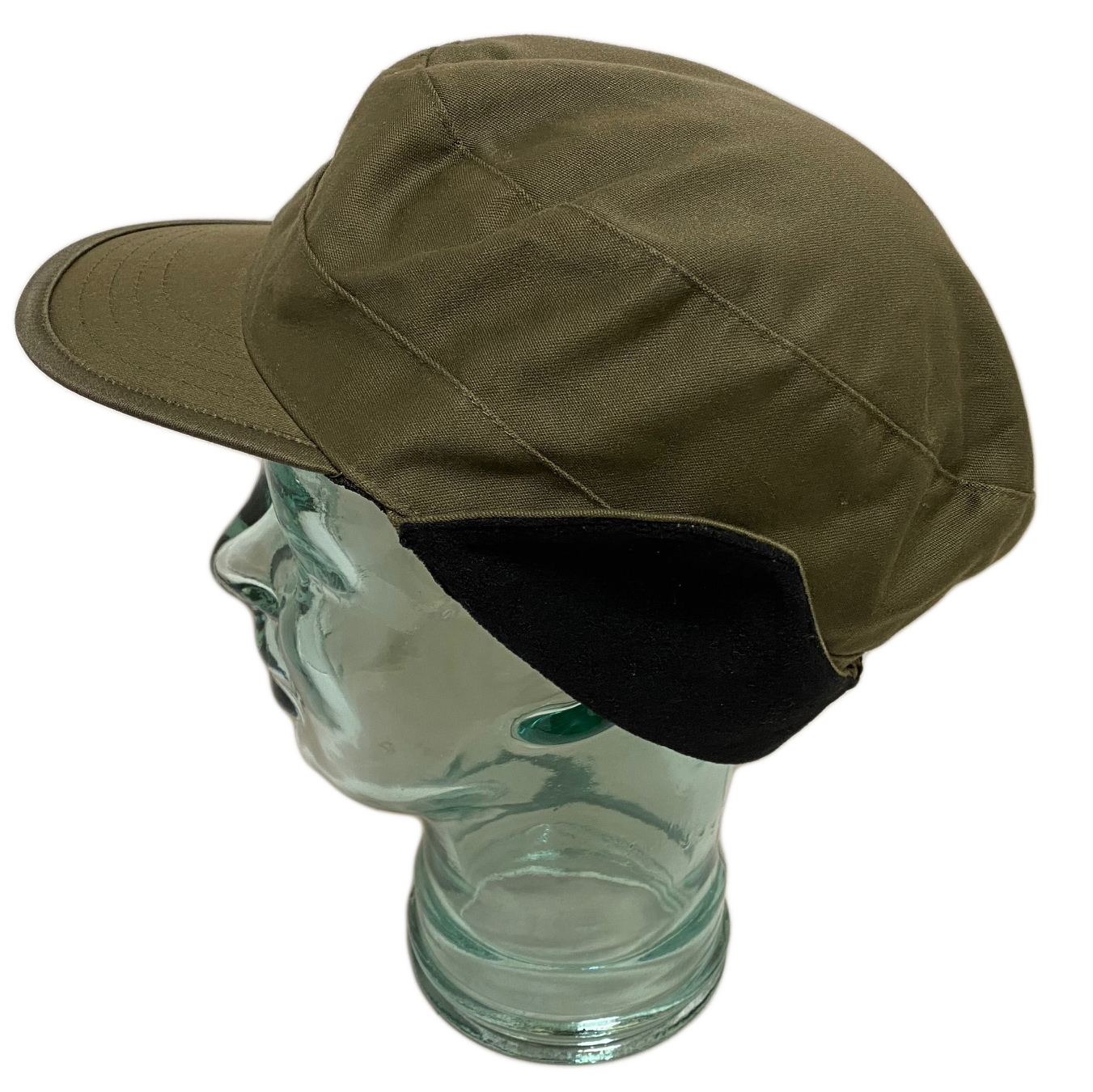 protection,sun desert adjustable Khaki 'sahara' peaked cap with neck curtain