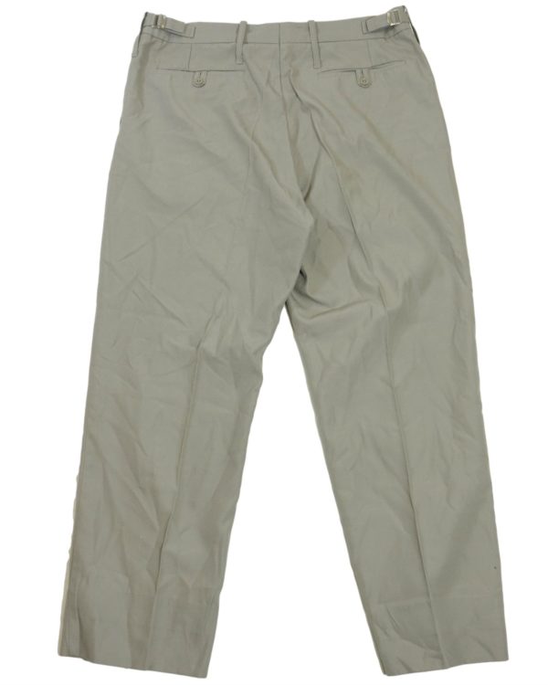 British Army Surplus Stone Uniform Trousers - Image 2
