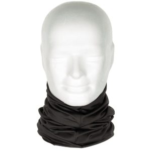 Black Elasticated Headover Neck Gaiter Snood BRAND NEW