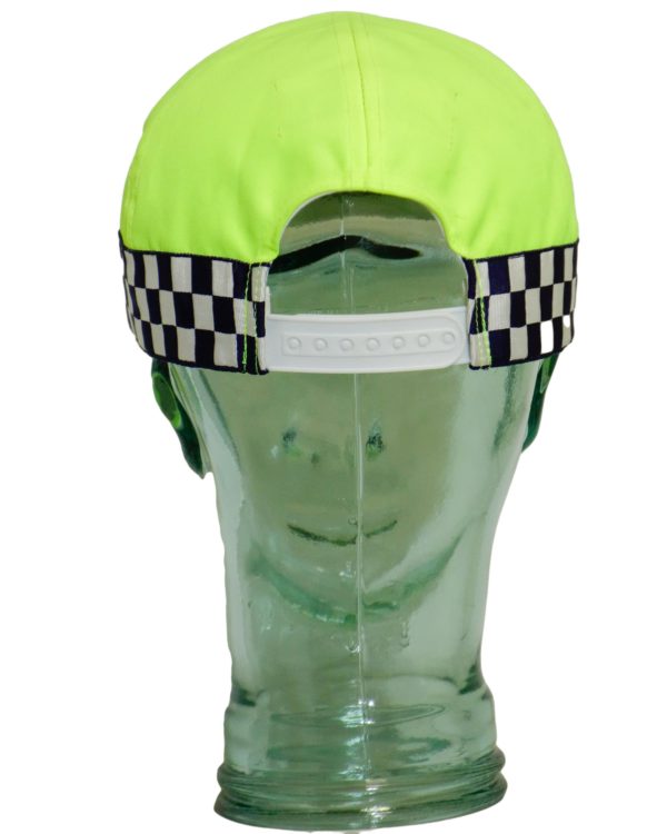 Debadged British Police Surplus Hi Viz Baseball Cap adjustable - Image 2