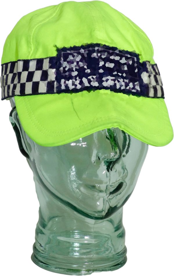 Debadged British Police Surplus Hi Viz Baseball Cap adjustable - Image 3