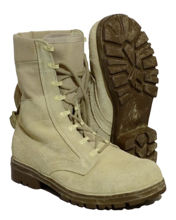 Dutch Army Surplus Tropical Khaki Combat Boots