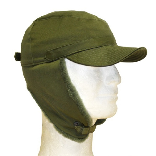 Vintage Swedish military surplus M59 green field cap cold - Surplus & Lost