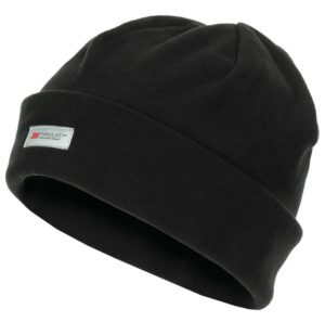 MFH Black Winter cap 3M thinsulate camping cold weather new