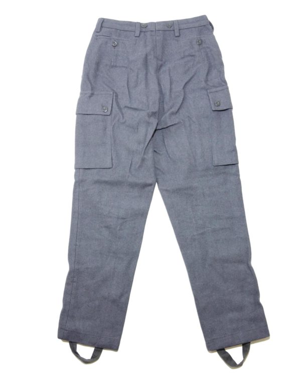 Finnish Army Surplus Wool Grey Trousers NEW/UNISSUED - Image 2