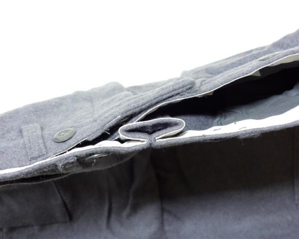Finnish Army Surplus Wool Grey Trousers NEW/UNISSUED - Image 3