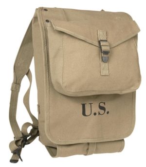 Reproduction WW2 US army m28 all canvas rucksack haversack