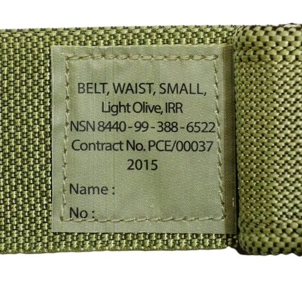 British army surplus light live Osprey webbing utility belt - Image 2