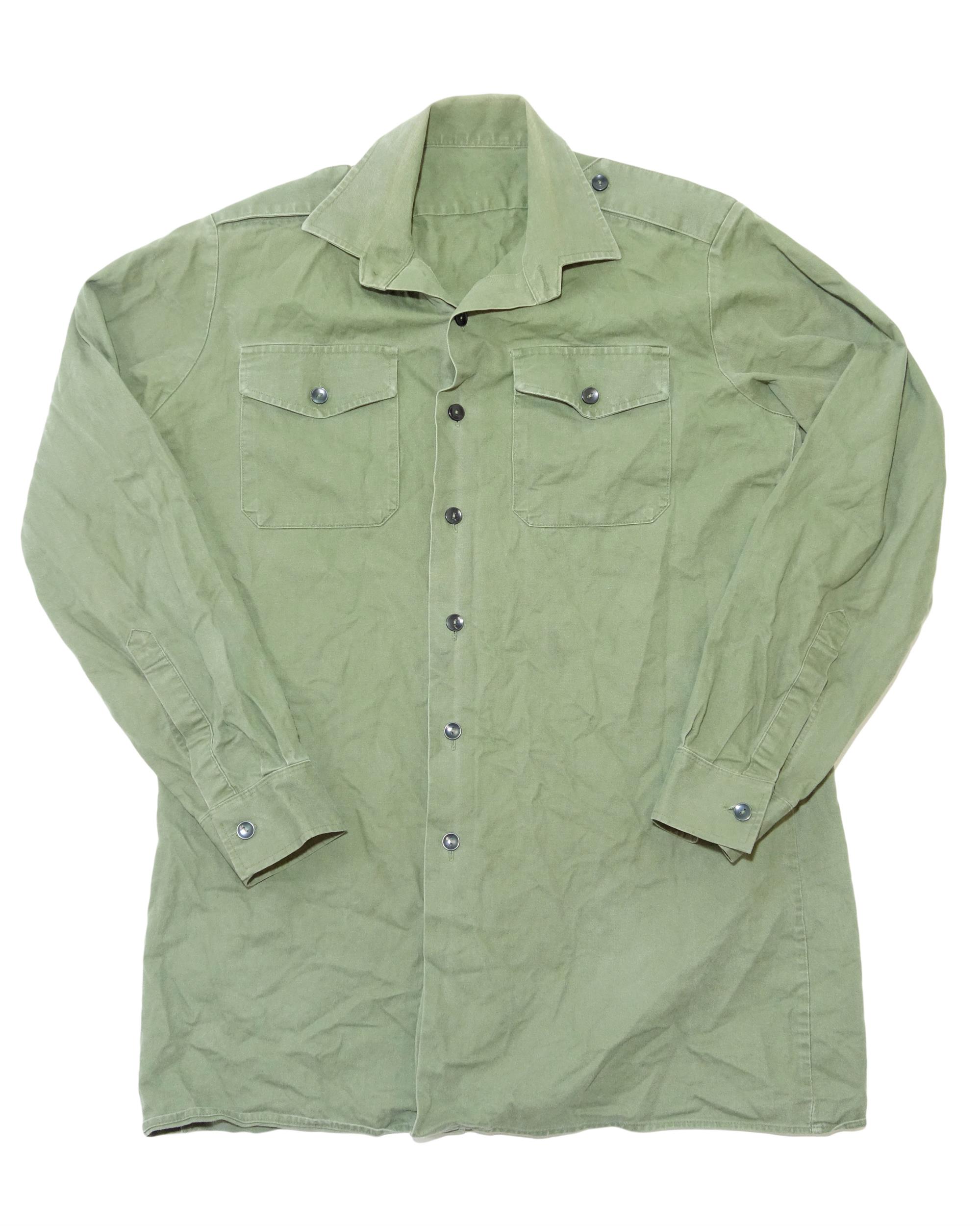 British Army Surplus Vintage Cotton General Service Shirt - Surplus & Lost