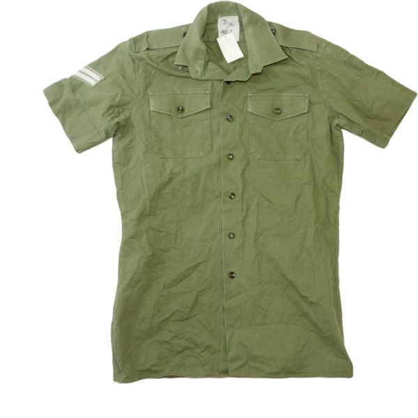 British Army Surplus Vintage Short Sleeve Olive GS Shirt