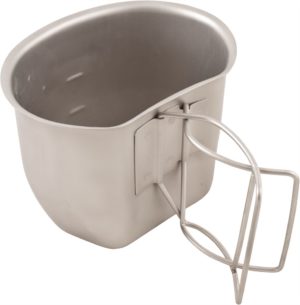 NEW BCB Crusader Stainless Steel British Army Camping Hiking Mug 750ml Silver