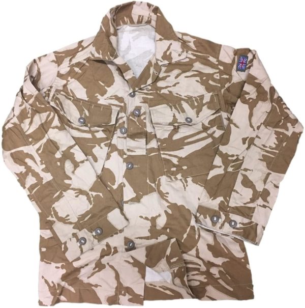 Original  British Army Surplus Soldier 95 Desert DPM Camo  Combat Shirt Jacket