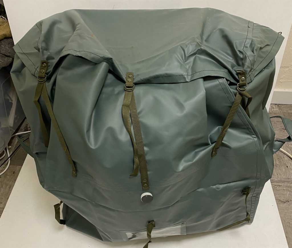 MASSIVE czech army surplus waterproof storage / transport bag 300l ...
