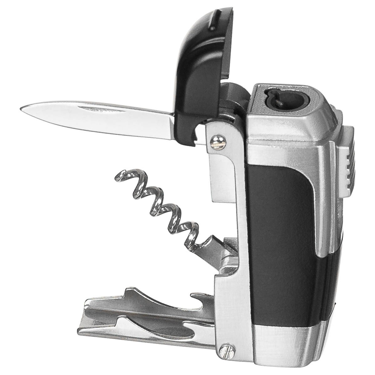 M.F.H Multi Tool Gas Lighter Knife Corkscrew Bottle Opener Surplus & Lost