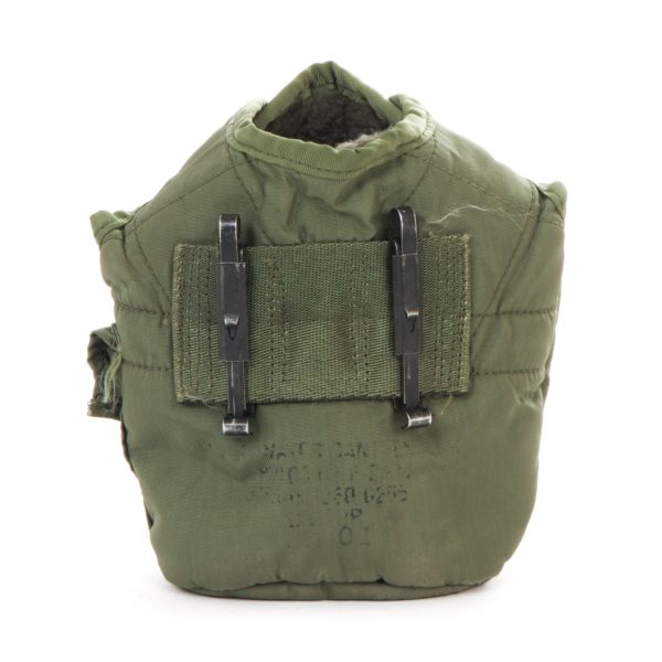 US Army Surplus Olive Green Insulated Canteen Cover - Image 2