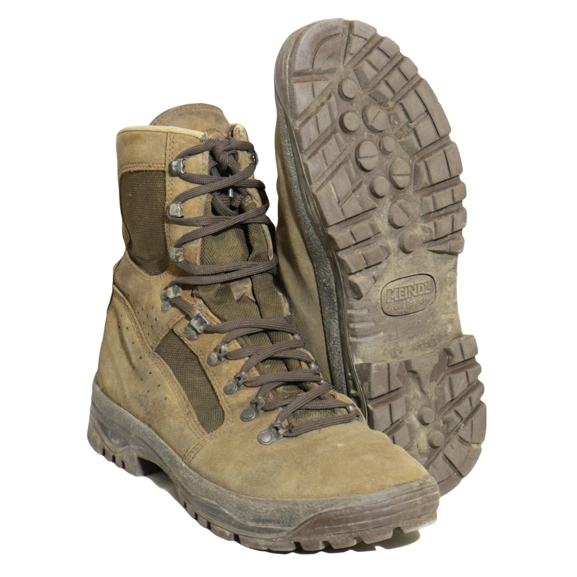 Uitschakelen Vroegst Lee British Army Surplus Meindl Tropical Desert Combat Boots - Surplus & Lost