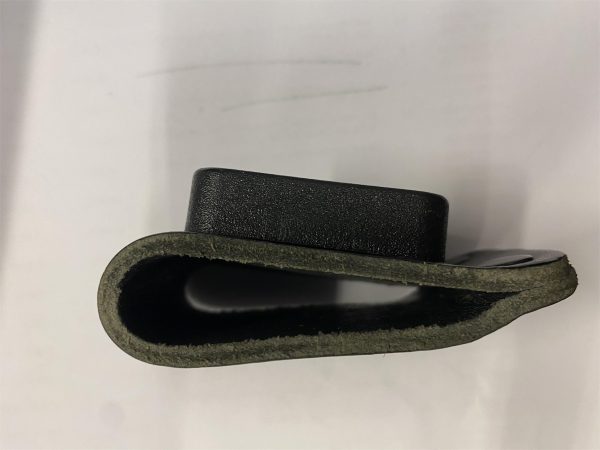 Peter Jones Klickfast tetra clip LEATHER belt radio clip police ambulance etc - Image 3