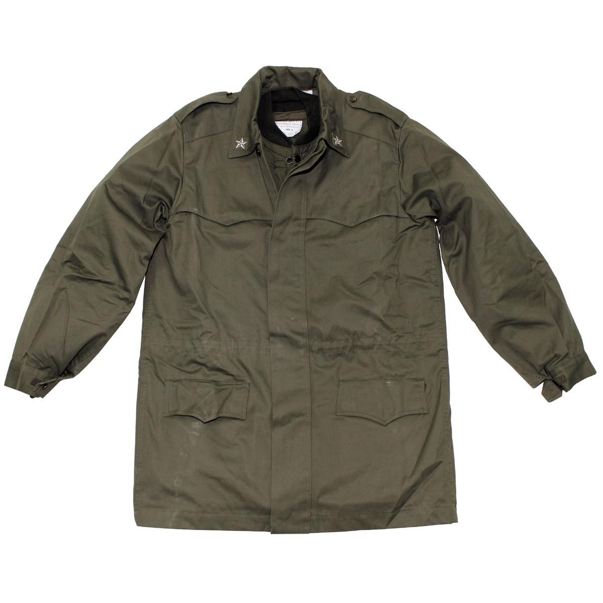 Italian Army Surplus Field Jacket Parka OD Green Surplus Lost