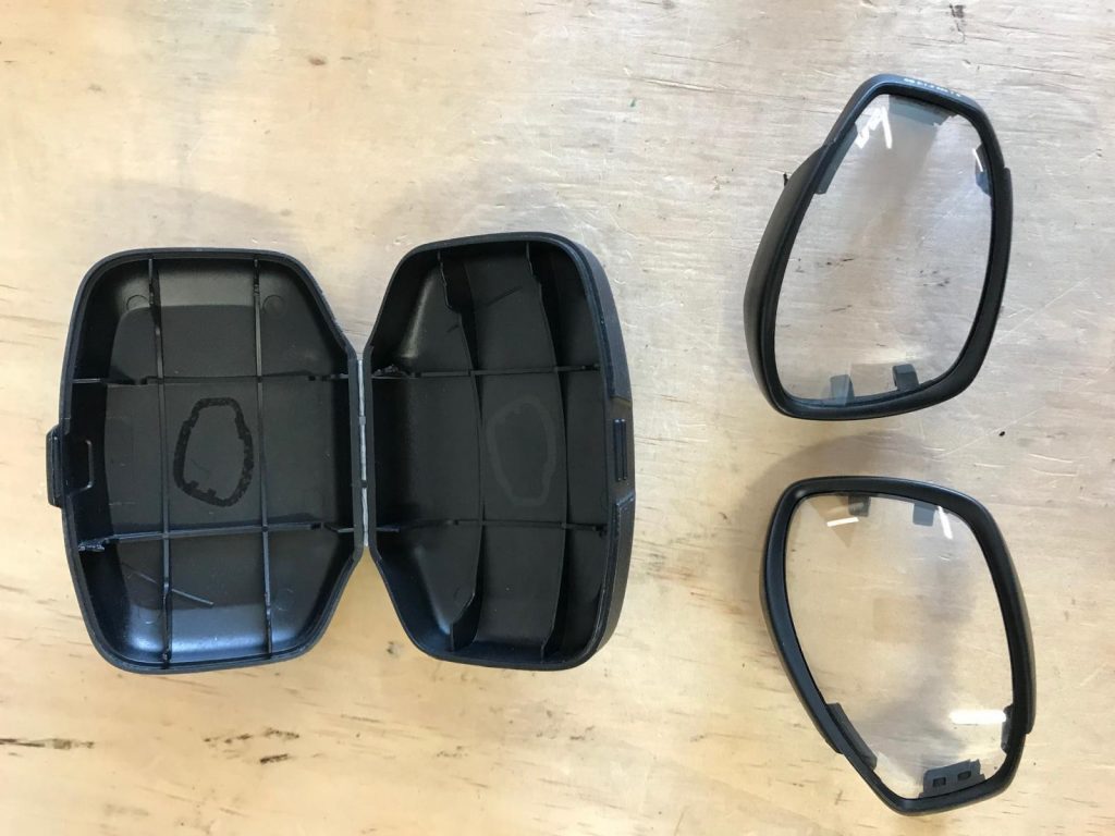 Original British Military V12 Protective Goggles Interchangeable Lenses Black