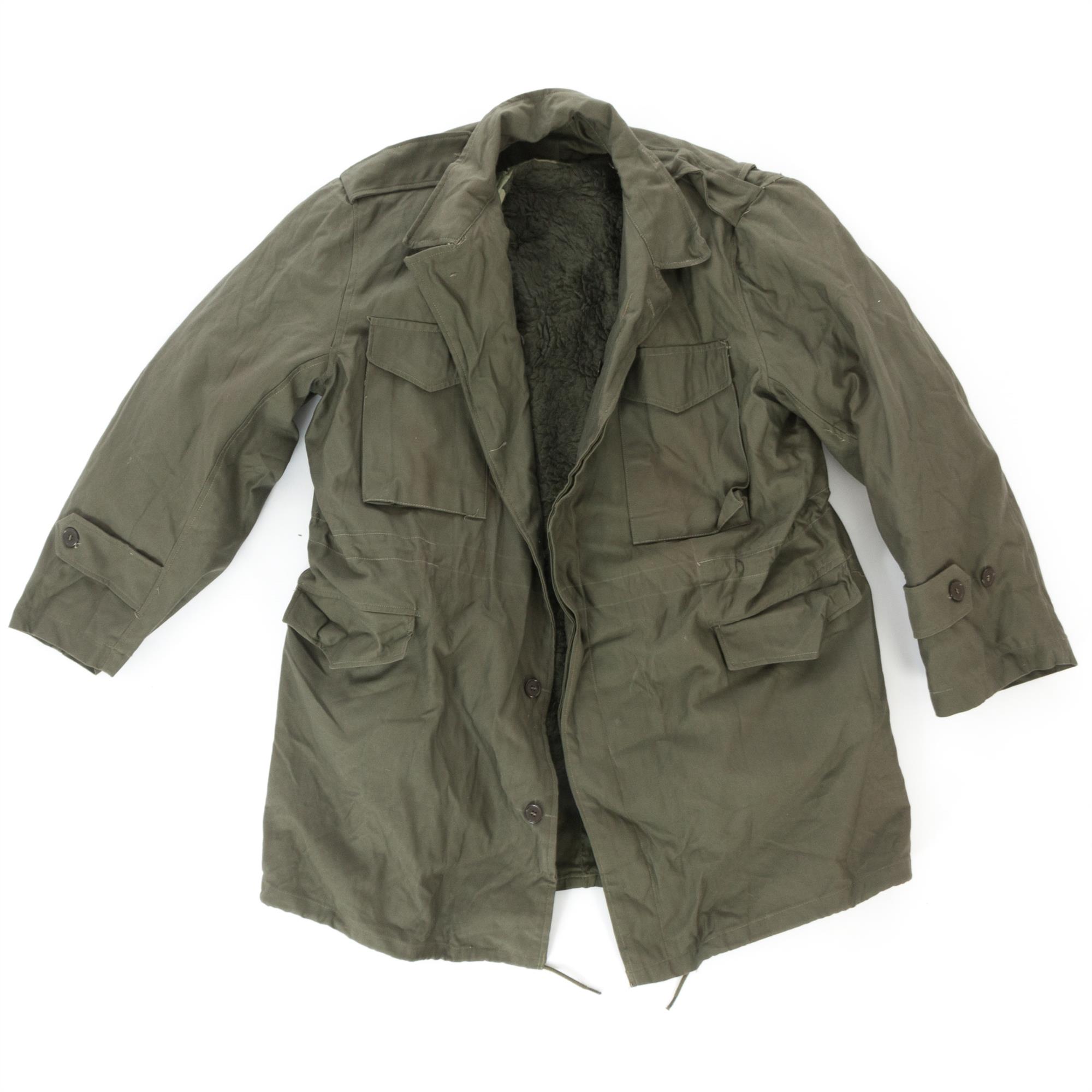 Greek army suplus VINTAGE olive field jacket removeable liner - Surplus ...