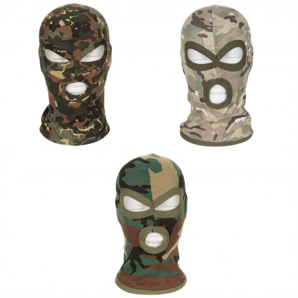 Cotton camouflage balaclava hunting combat airsoft range colours