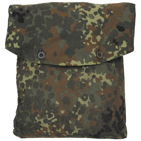 German Army Bundeswehr Surplus Zeltbahn Bag Hood Pouch - Image 2