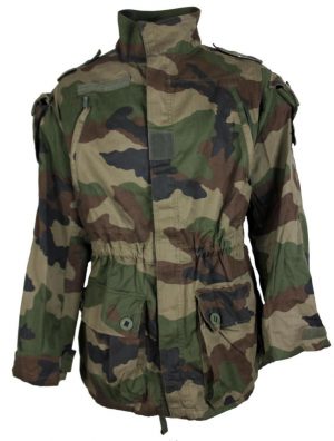 Genuine French Army Surplus Woodland F4 Felin Field Jacket