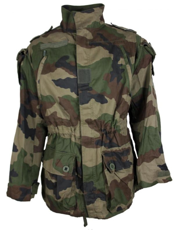 Genuine French Army Surplus Woodland F4 Felin Field Jacket
