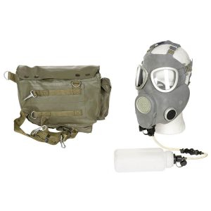 Polish Army Surplus MP4B Gas Mask Unissued New Filters Bottle
