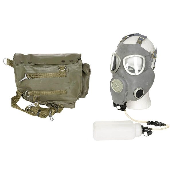 Polish Army Surplus MP4B Gas Mask Unissued New Filters Bottle