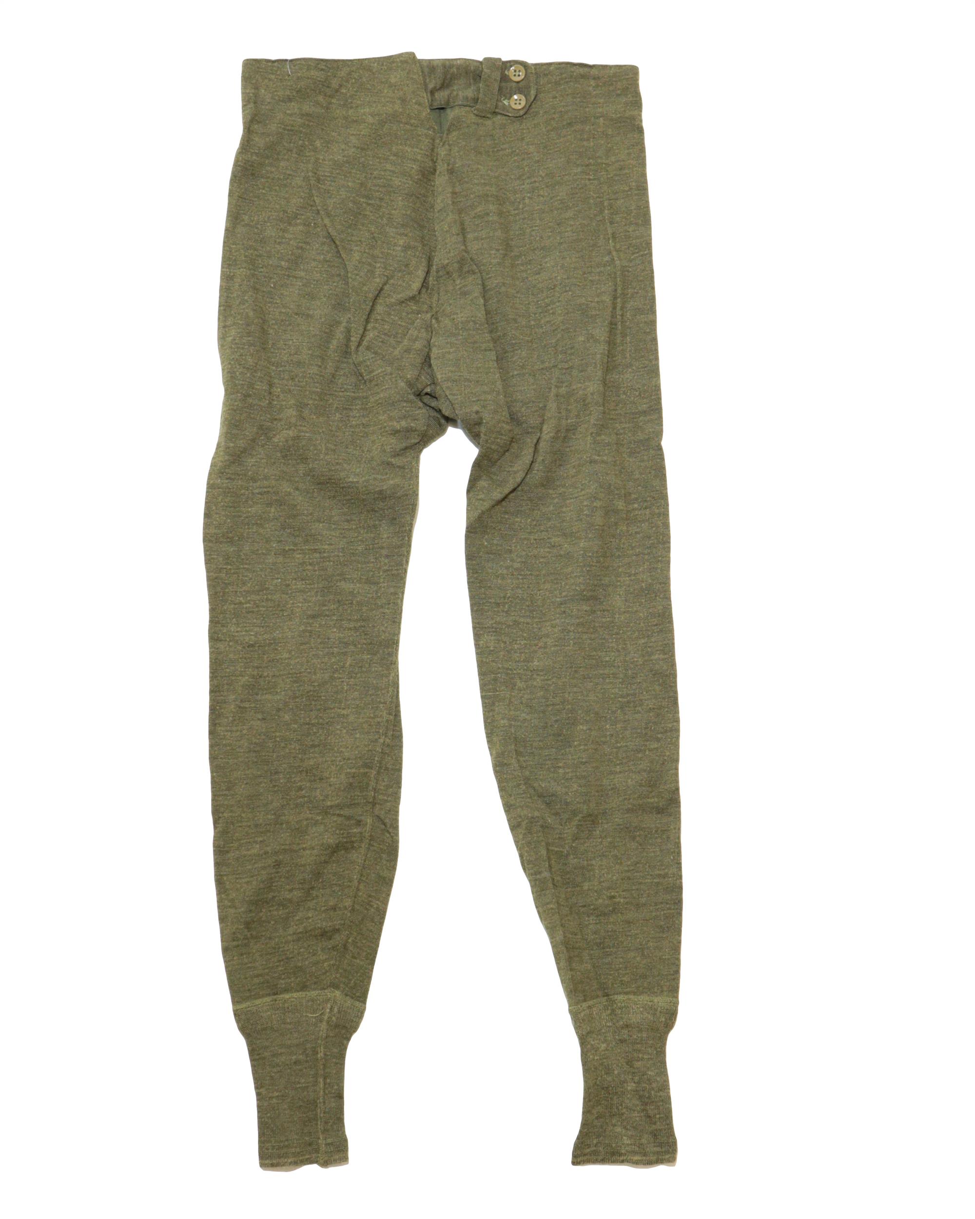 Army surplus long johns clearance