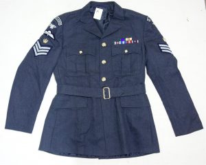 British Army Surplus Royal Air Force RAF Uniform Officer Jackets Blue Grey