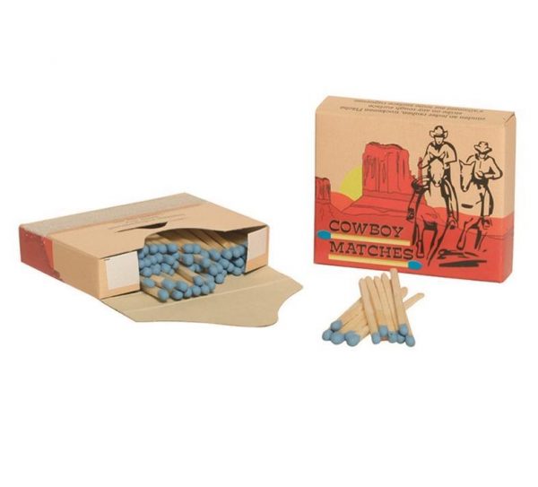 Strike Anywhere Cowboy Matches 100 Survival Bushcraft Friction