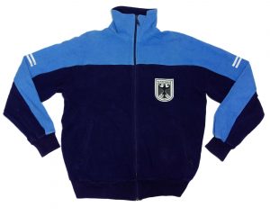 Vintage German army surplus track suit sweat shirt top w / logo