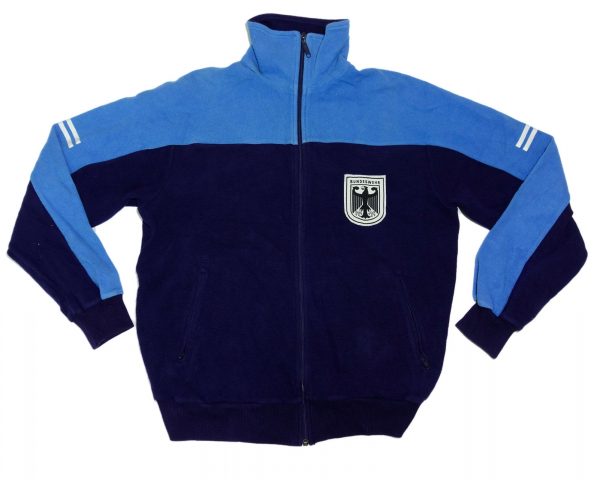 Vintage German army surplus track suit sweat shirt top w / logo