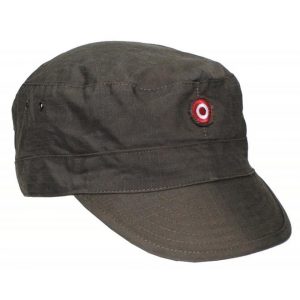Original Austrian army surplus uniform  cap with badge ripstop