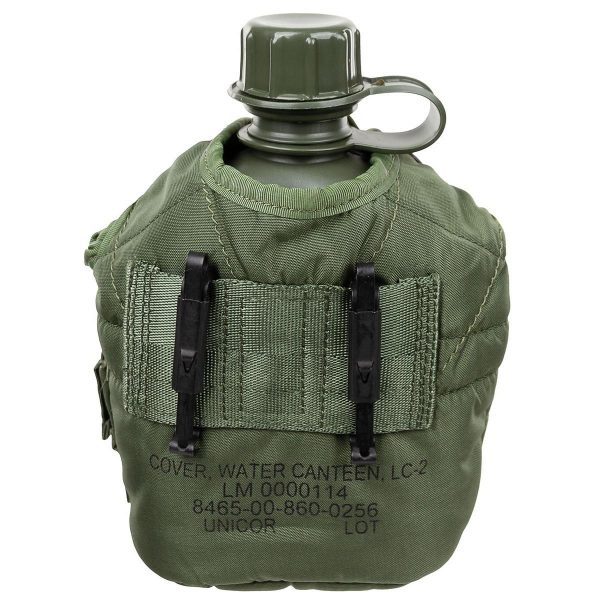 NEW UNISSUED US ARMY 1 Quart Canteen Plus Pouch - Image 2