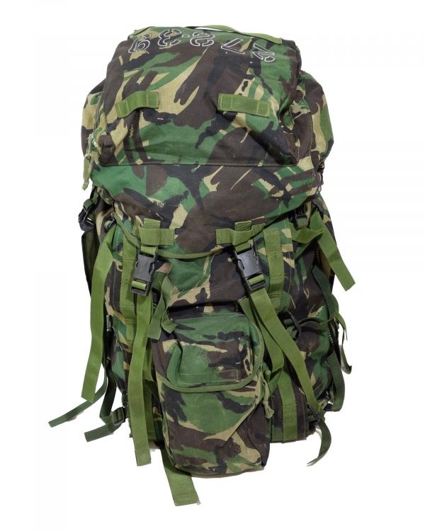 British Army Surplus Bergen Rucksack Long or Short back side pouches - Image 2